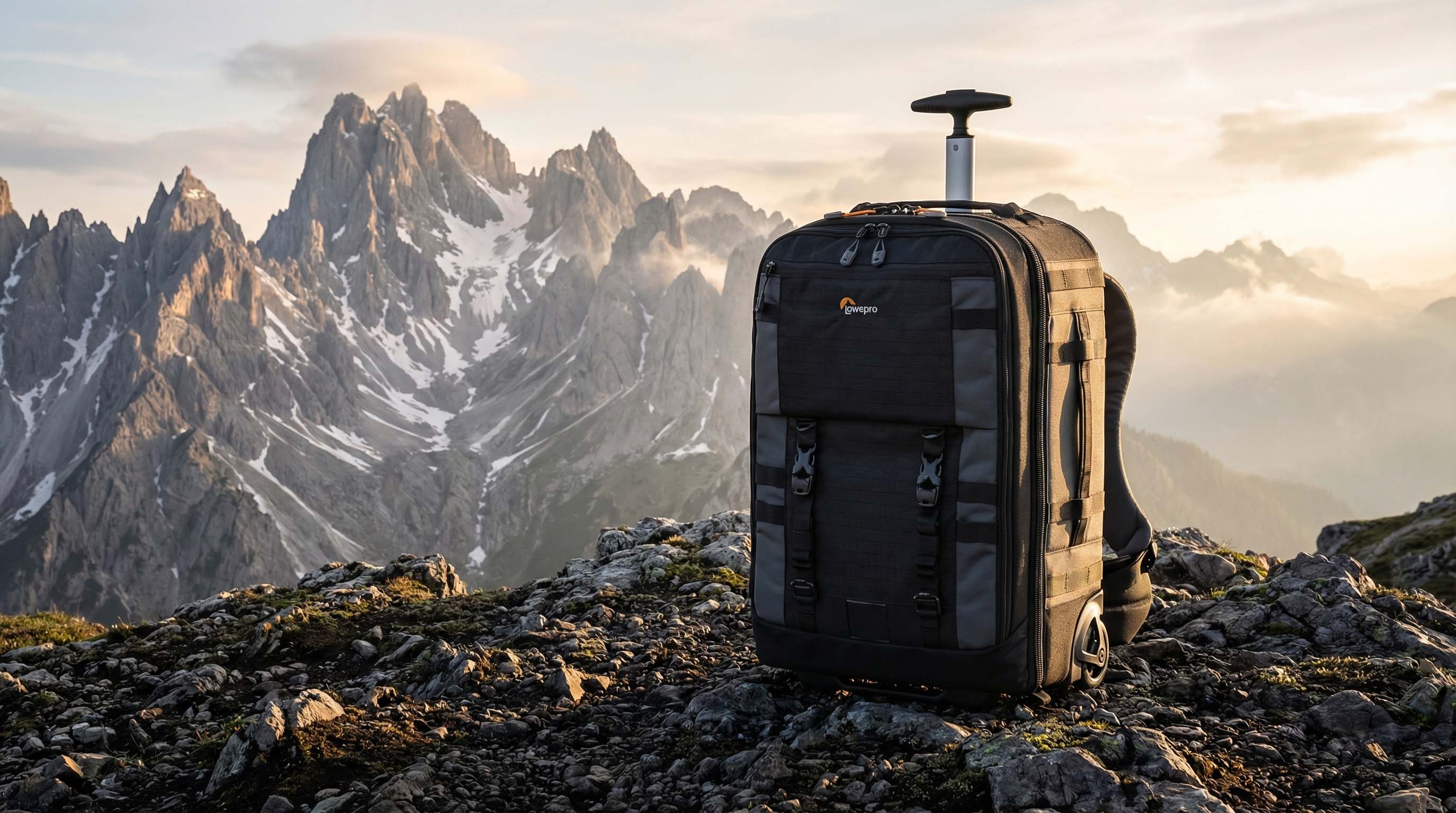 Lowepro Pro Trekker RLX 450 AW II Tekerlekli Sırt Çantası Gri