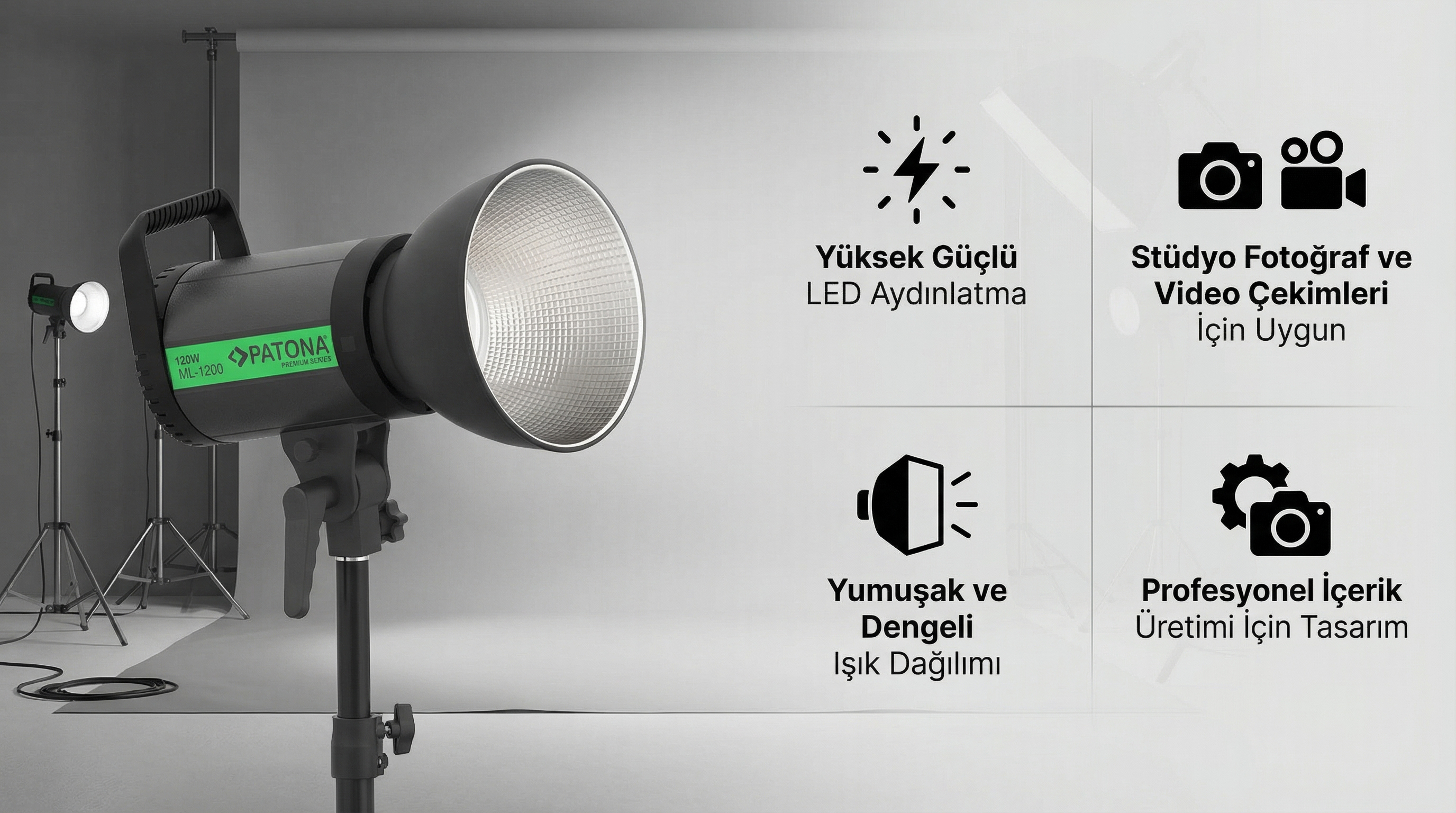 Patona 4198 Premium LED Işık ML-1200