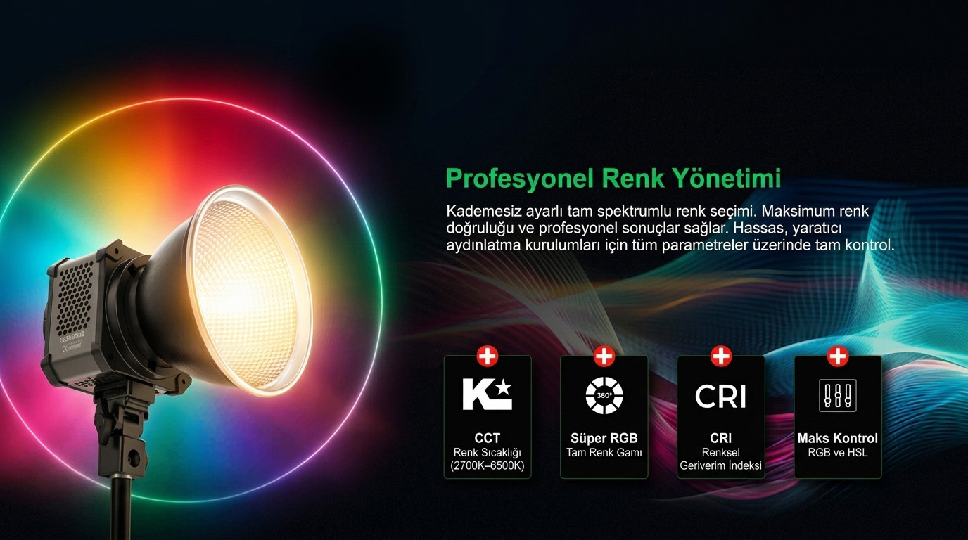 PATONA Premium SQ200RGB RGB renk yönetimi