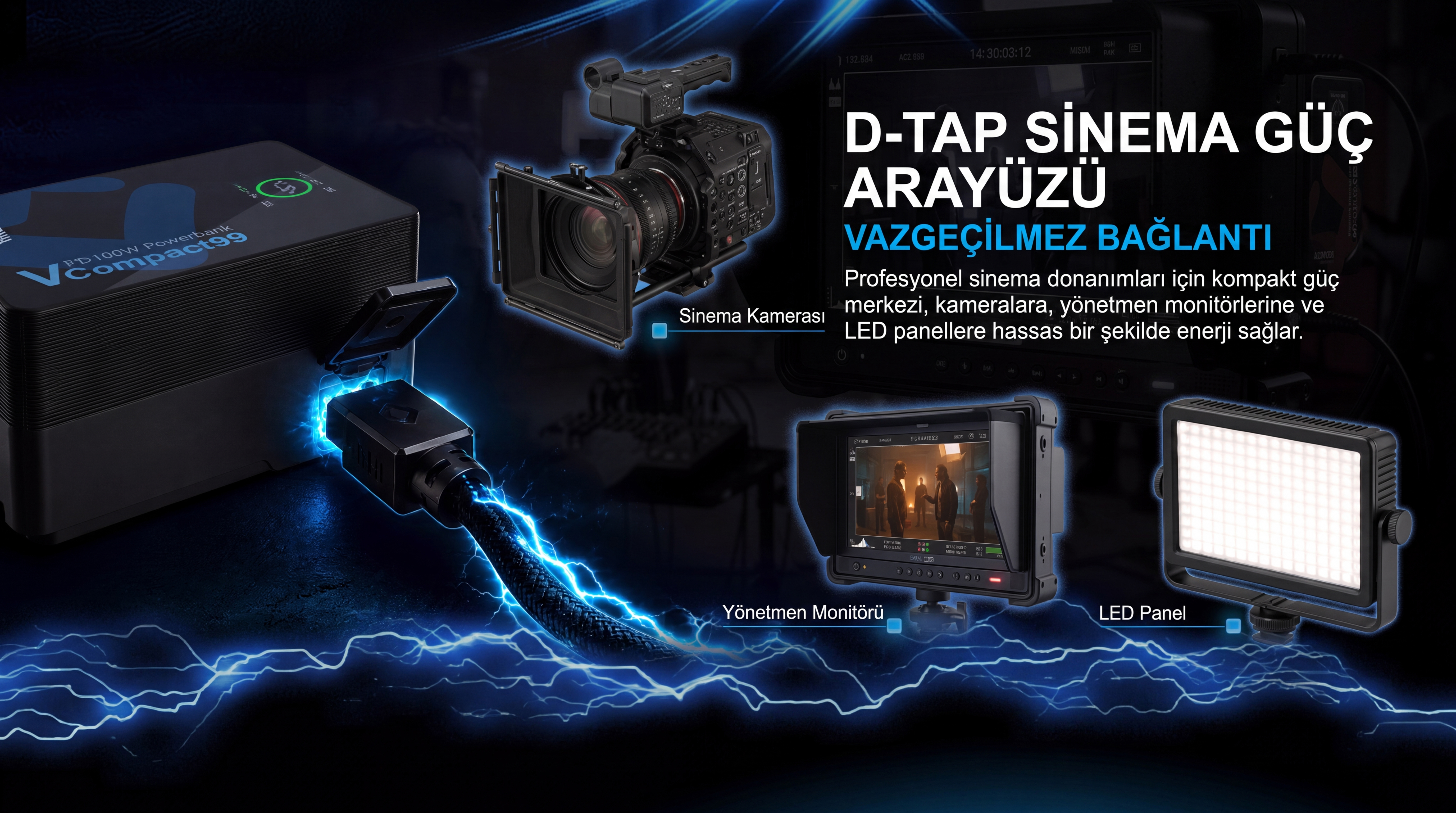 PATONA VCompact99 D-Tap sinema güç arayüzü