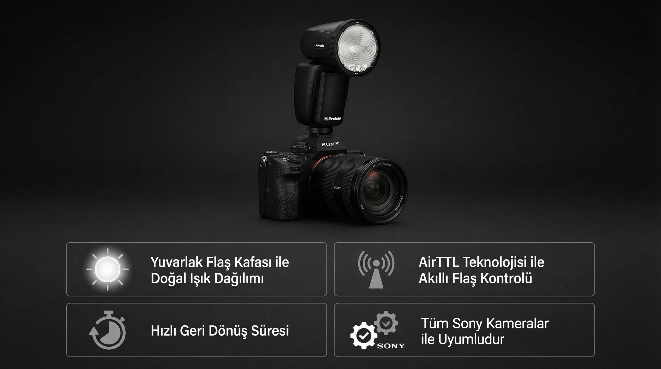 Profoto A10 hızlı çekim performansı görseli
