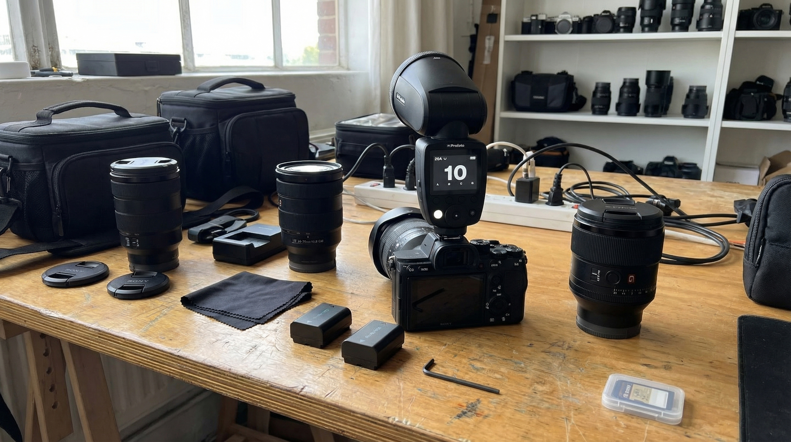 Profoto A10 AirTTL kablosuz flaş kontrolü görseli