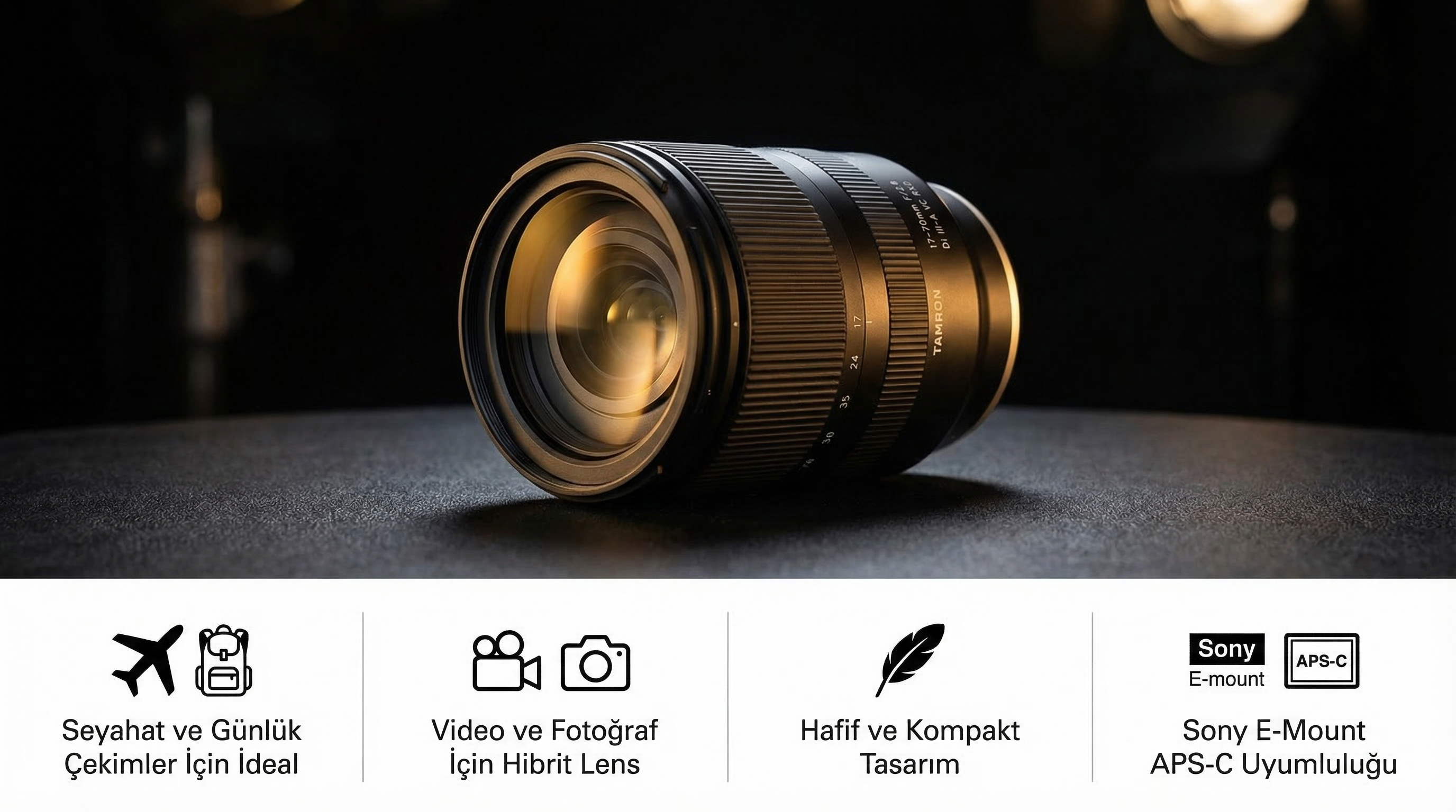 Tamron 17-70mm sabit diyafram performansı görseli